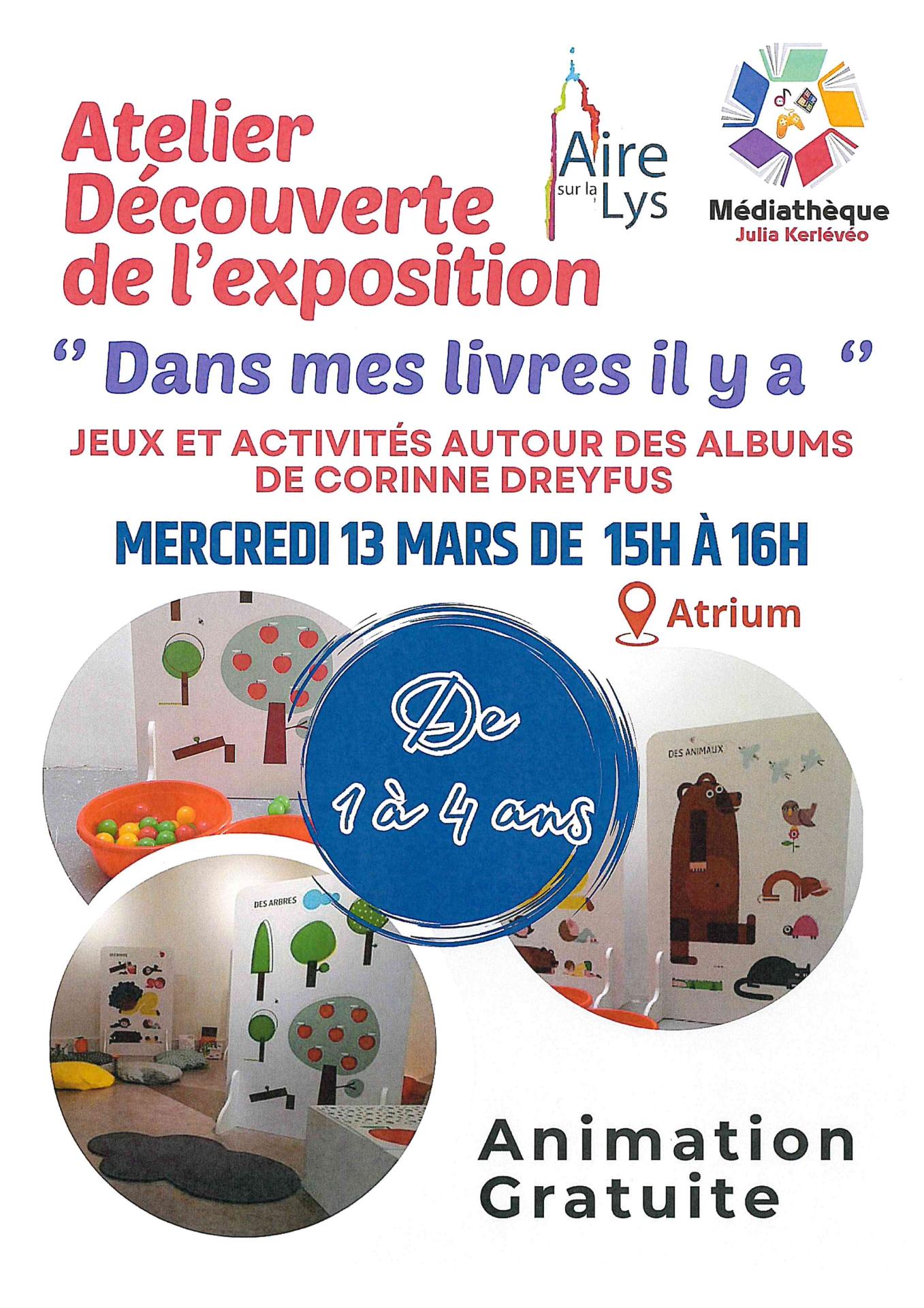 Atelier decouverte de l exposition