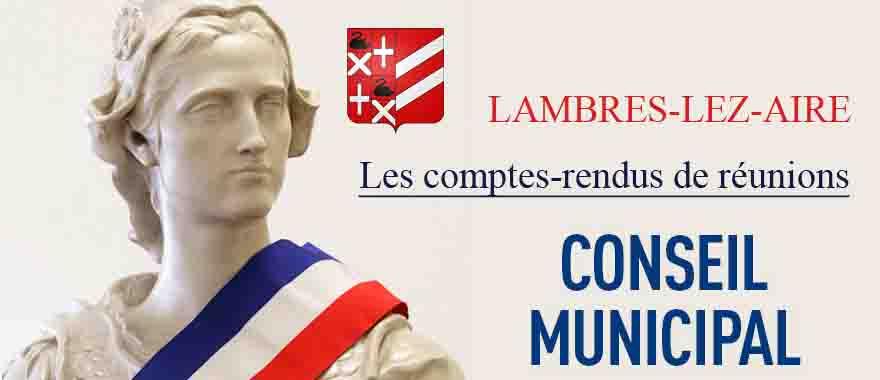 Compte rendu conseil municipal