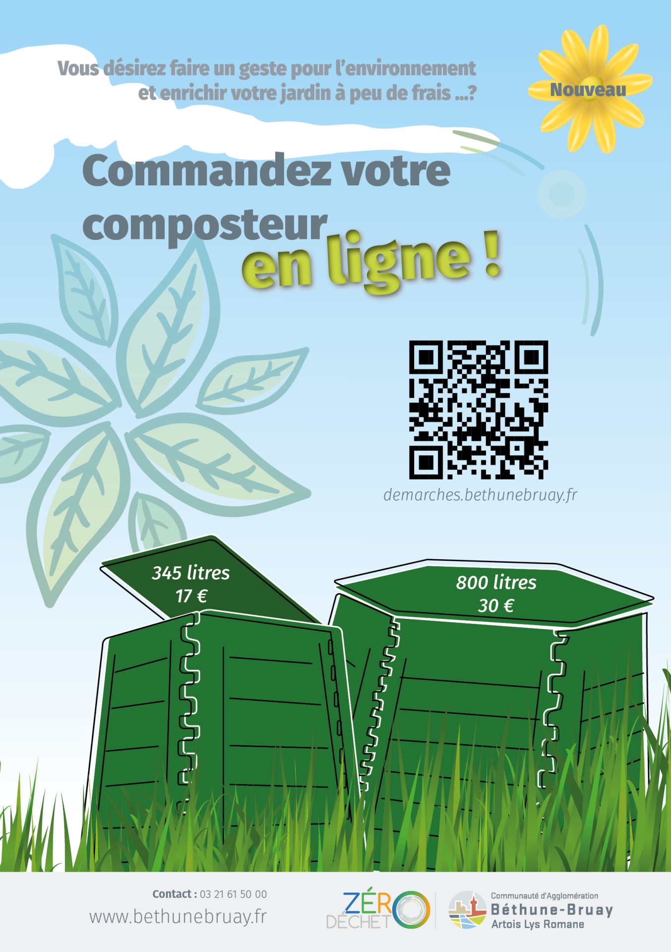 Fly commande composteur en ligne