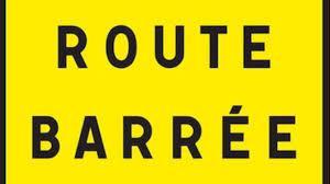 Route barre e