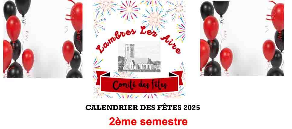 Calendrier des fetes 2025 11