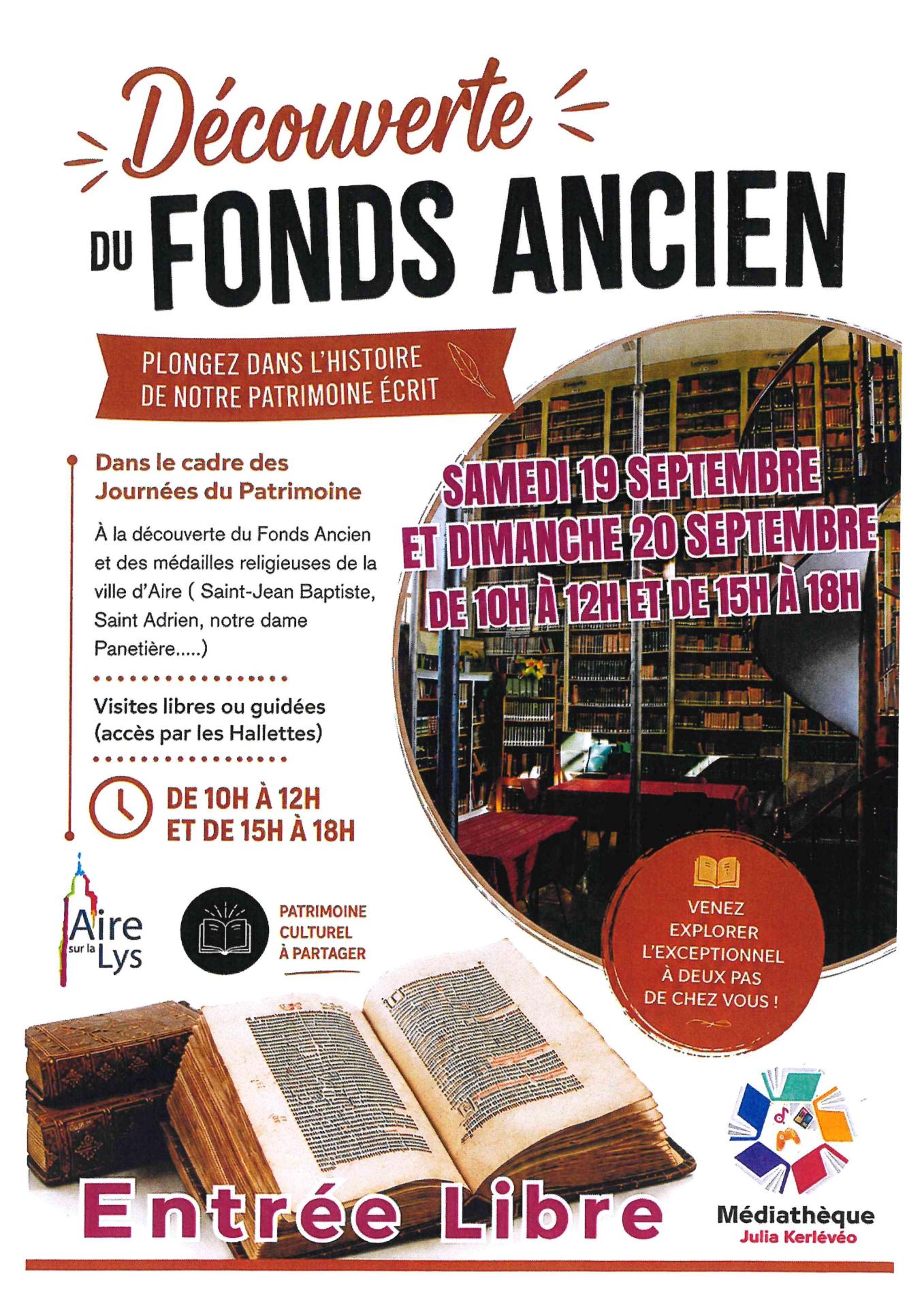 Decouverte du fonds ancien