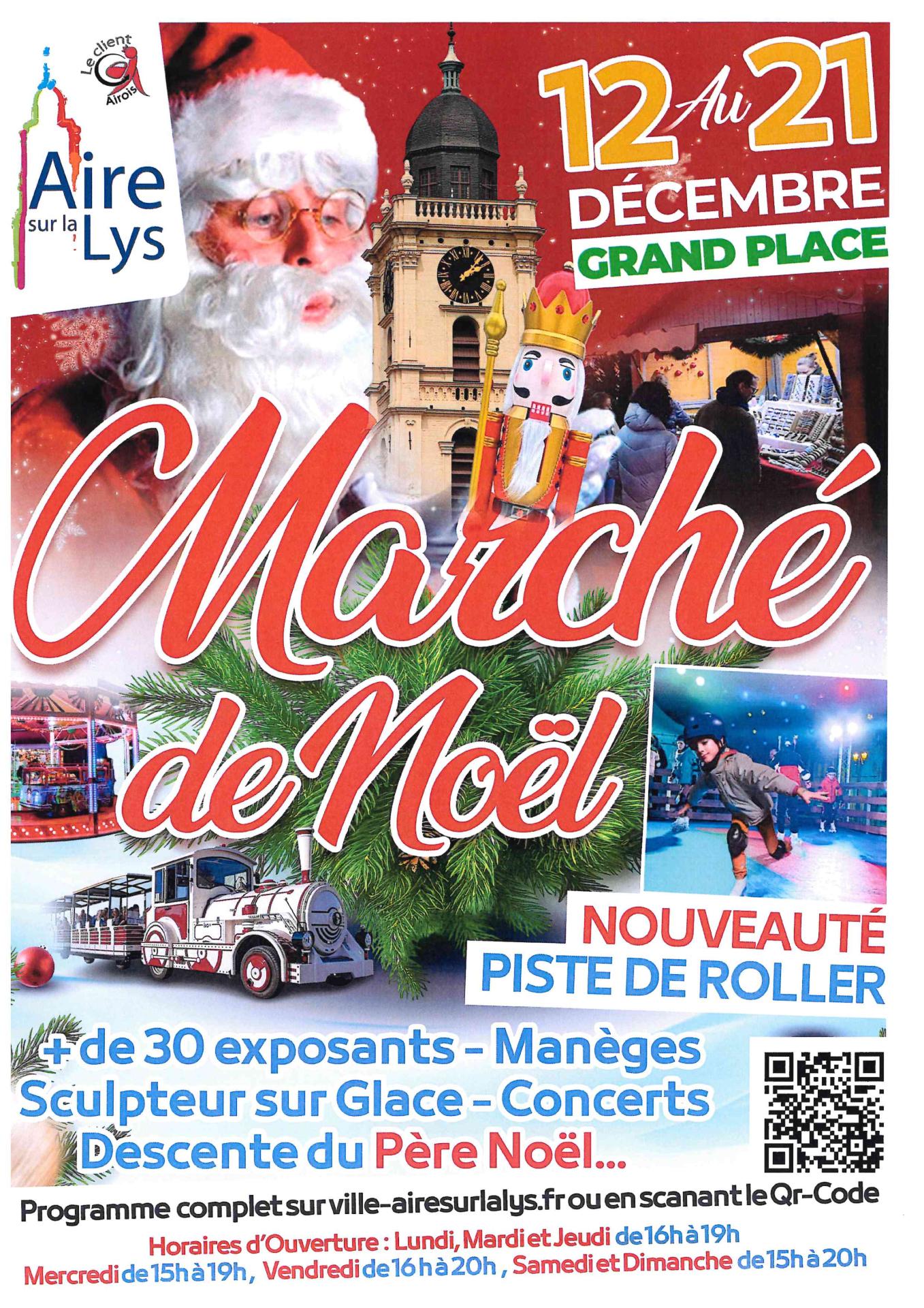Marché de Noël à AIRE-SUR-LA-LYS