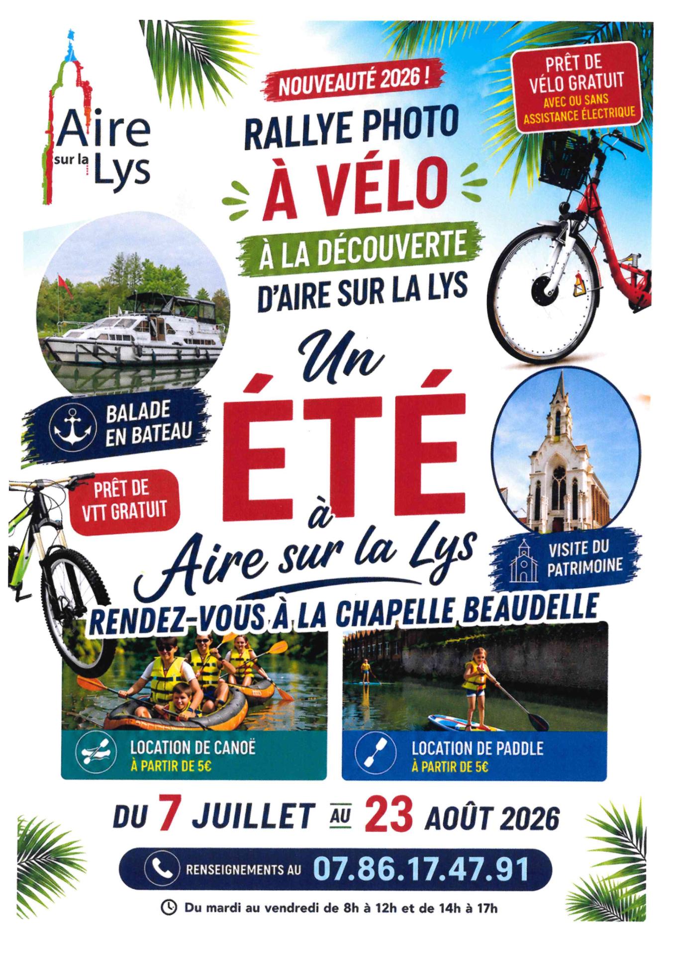 Rallye photo à vélo à la découverte d'Aire-sur-la-Lys