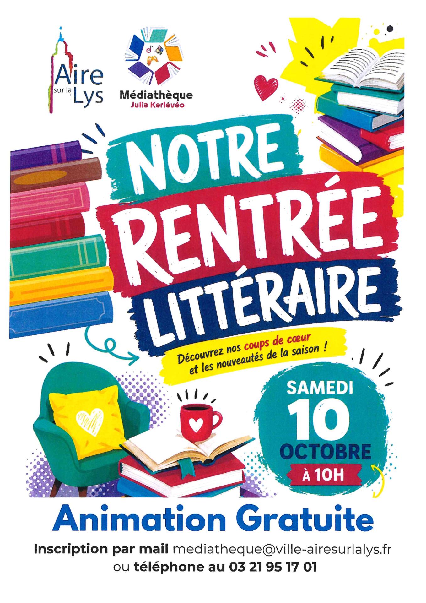 Notre rentree litteraire 1